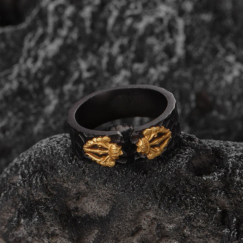 Retro Adjustable Ring for Women's Fashion - AuraTheory