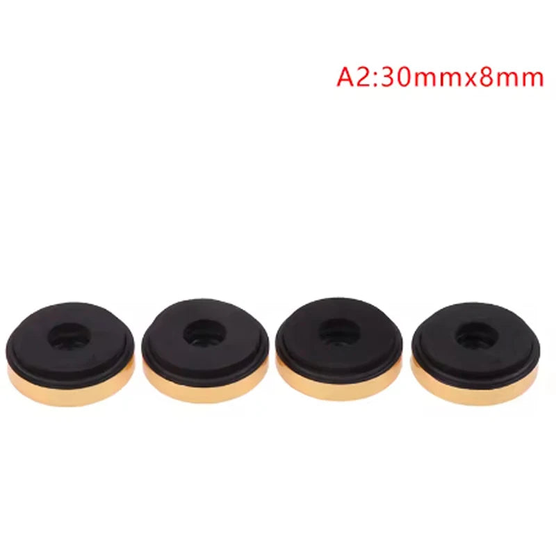 4pcs/Set HiFi Audio Speaker Amplifier Anti-Shock Isolation Stand Crab Claw Feet Pads for Camera Tripods - Sound System Support