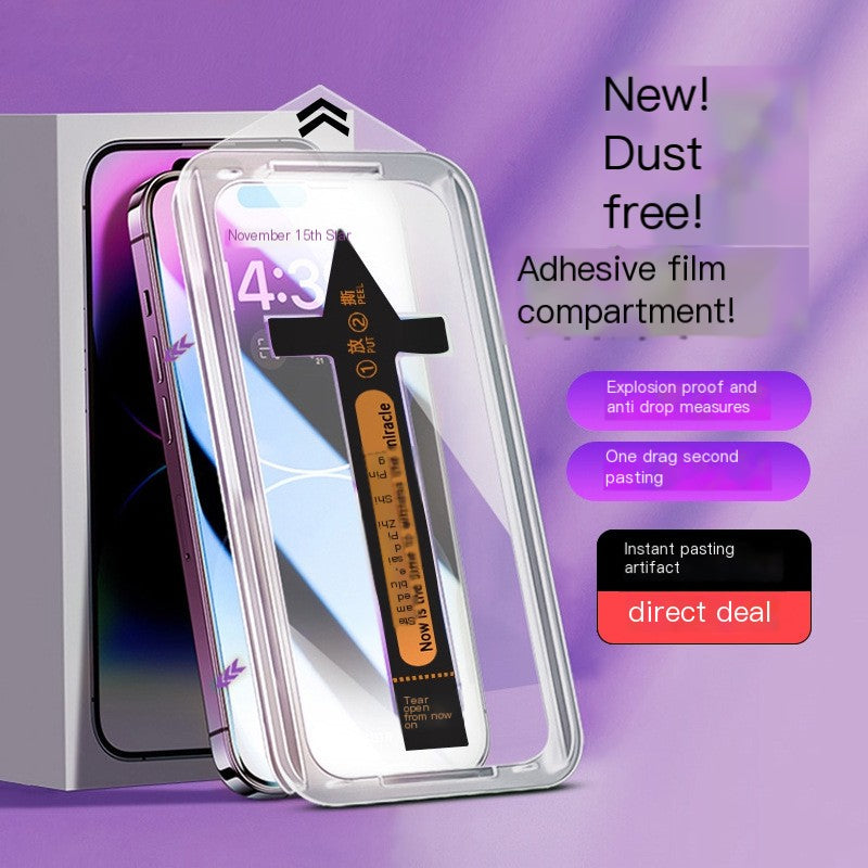 Tempered Glass Privacy Screen Protector for iPhone 15 Pro Max - AuraTheory