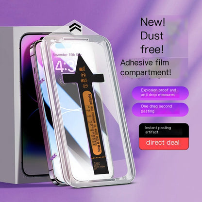 Tempered Glass Privacy Screen Protector for iPhone 15 Pro Max - AuraTheory