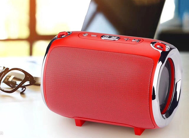 Portable Anti-Fall Bluetooth Speaker with Subwoofer - AuraTheory