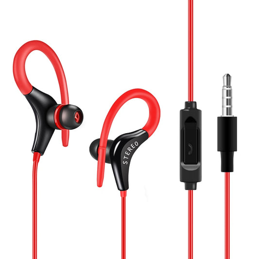 Universal In-Ear Sports Headphones with Microphone - AuraTheory