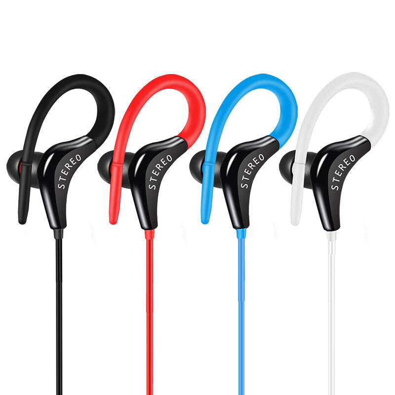 Universal In-Ear Sports Headphones with Microphone - AuraTheory