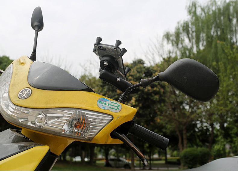 Universal Anti-Theft Phone Holder for Motorcycles & Bikes - AuraTheory
