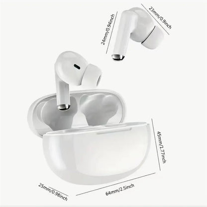 New Bluetooth Earphones TWS Touch Control HiFi Wireless Headphone Mic Noise Reduction Earbuds Waterproof Game Motion