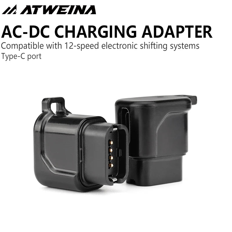 Compact Portable Fast USB-C Bike Charger Adapter for Shimano 12S Di2 Electronic Derailleur R9200 R8100 R7150 Cycling Accessory
