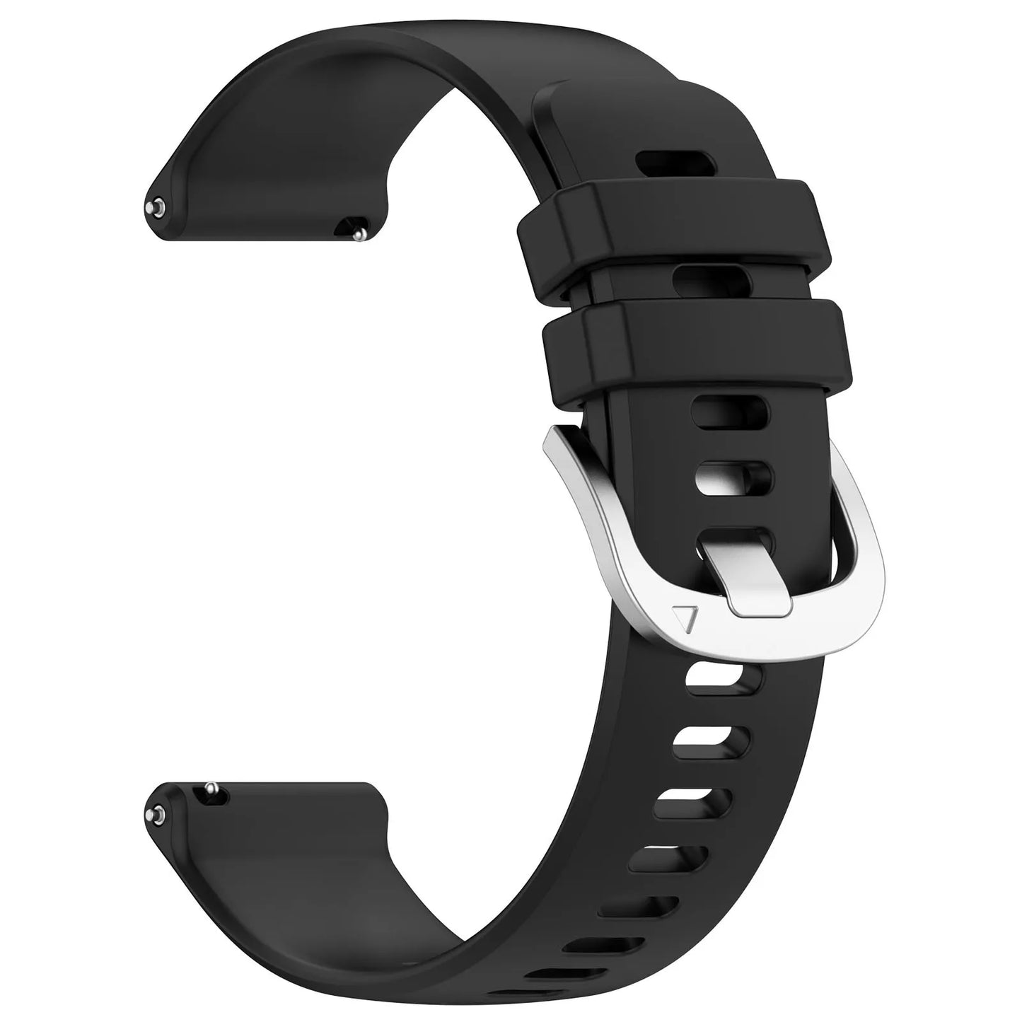 18mm 20mm 22mm Watch Straps For Garmin Venu 3/3s/2/2s Silicone Watchbands Strap For Garmin Vivoactive 3/4/4s/Forerunner 245 2049