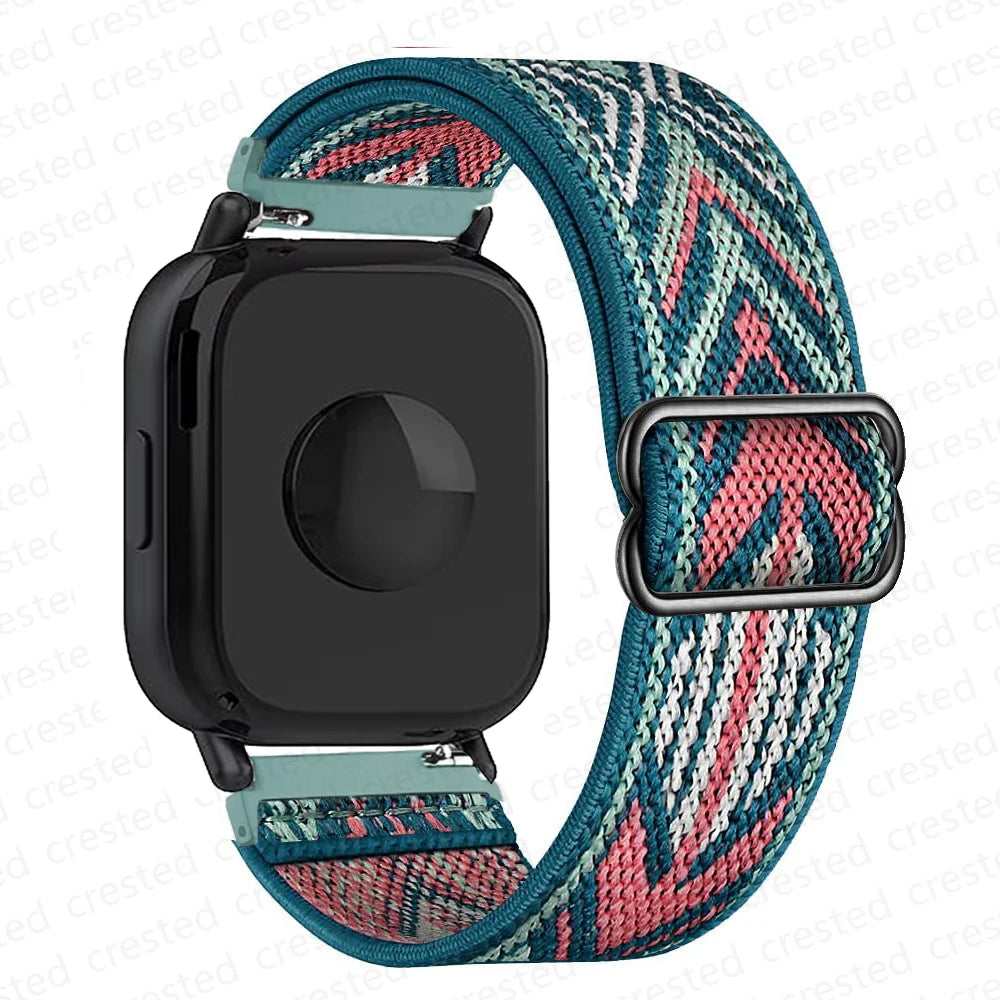 Nylon Strap For Redmi watch 5 active/5 lite smartwatch belt Adjustable Elastic Bracelet correa Xiaomi Redmi watch 5 active band