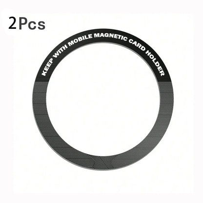 Magnetic Metal Plate Ring Wireless Charger Iron Sheet Sticker Car Phone Holder Compatible With All Phone Magnet Sheet