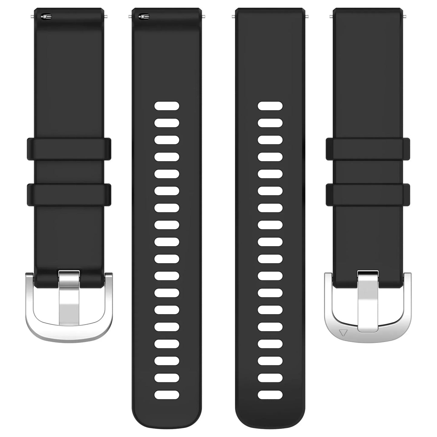 18mm 20mm 22mm Watch Straps For Garmin Venu 3/3s/2/2s Silicone Watchbands Strap For Garmin Vivoactive 3/4/4s/Forerunner 245 2049