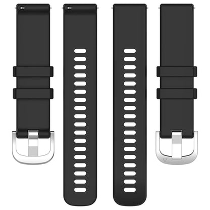 18mm 20mm 22mm Watch Straps For Garmin Venu 3/3s/2/2s Silicone Watchbands Strap For Garmin Vivoactive 3/4/4s/Forerunner 245 2049