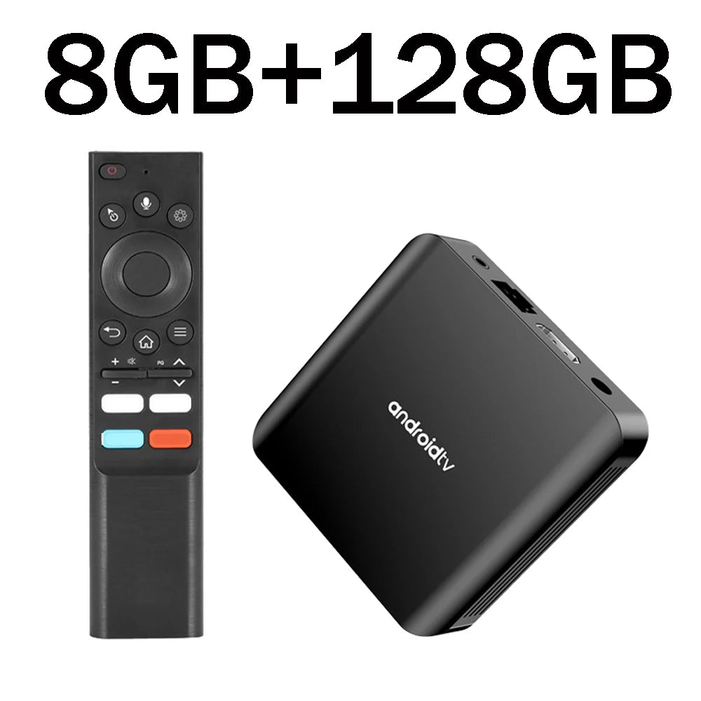 TV98 ATV Plus TV Box 8GB 128GB Android14 Allwinner H313 Quad Core 4G 5G Dual Wifi BT5.0 Smart Voice control HD 4K 8K TV Box iptv
