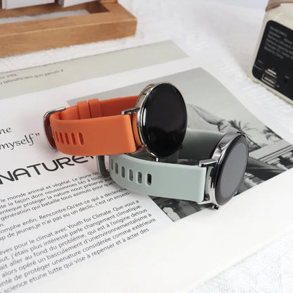 18mm 20mm 22mm Watch Straps For Garmin Venu 3/3s/2/2s Silicone Watchbands Strap For Garmin Vivoactive 3/4/4s/Forerunner 245 2049