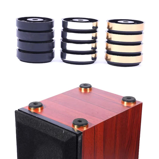 4pcs/Set HiFi Audio Speaker Amplifier Anti-Shock Isolation Stand Crab Claw Feet Pads for Camera Tripods - Sound System Support