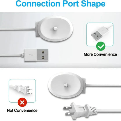 For Braun Oral B Portable Travel, More Safety Compatible with Most Oral B Toothbrush 1pc Electric Toothbrush Replacement Charger