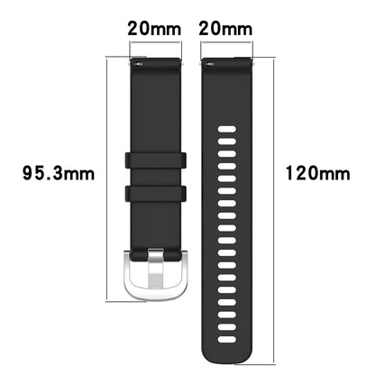 18mm 20mm 22mm Watch Straps For Garmin Venu 3/3s/2/2s Silicone Watchbands Strap For Garmin Vivoactive 3/4/4s/Forerunner 245 2049