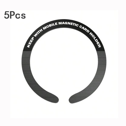 Magnetic Metal Plate Ring Wireless Charger Iron Sheet Sticker Car Phone Holder Compatible With All Phone Magnet Sheet