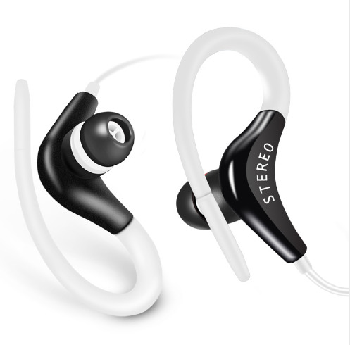 Universal In-Ear Sports Headphones with Microphone - AuraTheory
