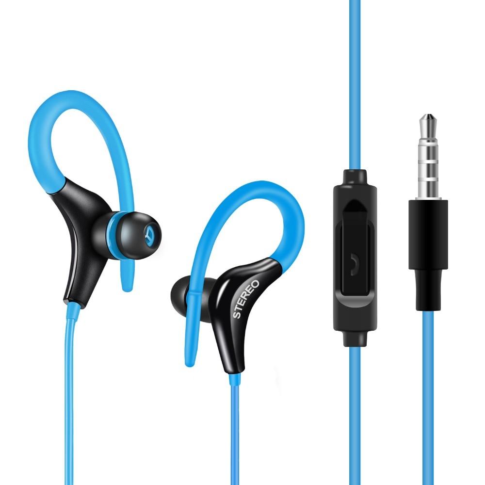 Universal In-Ear Sports Headphones with Microphone - AuraTheory