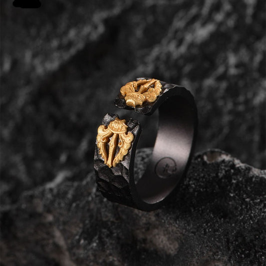 Retro Adjustable Ring for Women's Fashion - AuraTheory